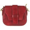 Talianska kožená kabelka 870 červená MADE IN ITALY Talianska kožená kabelka 870 červená MADE IN ITALY