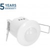 MINI stropný PIR detektor pohybu a prítomnosti, 360°, IP20, 800W MINI stropný PIR detektor pohybu a prítomnosti, 360°, IP20, 800W