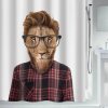 Umývateľný sprchový záves Polyester 180x200cm Smart Lion Umývateľný sprchový záves Polyester 180x200cm Smart Lion