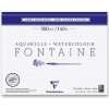 Clairefontaine Akvarelový blok Fontaine Semi Glazed 24 x 30 cm 25 listov 300 g