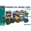MiniArt Modern Oil drums 200L 1/48 MiniArt Modern Oil drums 200L 1/48