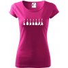 Gitary v rade - Dámske tričko Pure - S ( Fuchsiová ) Gitary v rade - Dámske tričko Pure - S ( Fuchsiová )