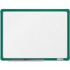 VMS VISION, s.r.o. Magnetická tabuľa 60 x 45 email, zelený rám