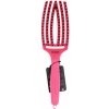 Olivia Garden Finger Brush kefa na vlasy masážna 6-radová stredná Hot pink Olivia Garden Finger Brush kefa na vlasy masážna 6-radová stredná Hot pink
