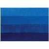 Spirella Koupelnová předložka Four 55 × 65 cm modrá Spirella Koupelnová předložka Four 55 × 65 cm modrá