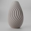 Váza Curvea Noir Farba produktu: Biela muted, Výška vázy: L-240mm Váza Curvea Noir Farba produktu: Biela muted, Výška vázy: L-240mm
