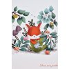 Doudou et Compagnie Paris Doudou Darčeková sada Plyšová líška Romarin s úchytom na cumlík 19 cm Doudou et Compagnie Paris Doudou Darčeková sada Plyšová líška Romarin s úchytom na cumlík 19 cm