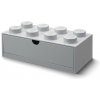 LEGO® stolové box 8 so zásuvkou 31,6 x 15,8 x 11,3 cm sivá (LEGO40211740) LEGO® stolové box 8 so zásuvkou 31,6 x 15,8 x 11,3 cm sivá (LEGO40211740)