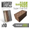 Green Stuff World Foam Sanding Pads 2500 grit 10pcs/ Penové brúsne podložky 2500 10ks Green Stuff World Foam Sanding Pads 2500 grit 10pcs/ Penové brúsne podložky 2500 10ks