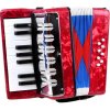 Akordeón Jokomisiada červený plastový pre deti od 3 rokov Akordeón Jokomisiada červený plastový pre deti od 3 rokov