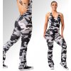 Nebbia tvarujúci flared overal Own the gym 397 white camo Nebbia tvarujúci flared overal Own the gym 397 white camo