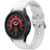 eses Silikónový remienok štruktúrovaný pre Samsung Galaxy Watch 4, 5, 6, 7 - Biely, 20 mm eses Silikónový remienok štruktúrovaný pre Samsung Galaxy Watch 4, 5, 6, 7 - Biely, 20 mm