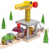 Bigjigs Rail Velký jeřáb žlutý Bigjigs Rail Velký jeřáb žlutý