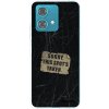 Picasee silikónový prehľadný obal pre Motorola Edge 40 Neo - SORRY Picasee silikónový prehľadný obal pre Motorola Edge 40 Neo - SORRY