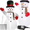 NAFUKOVACÍ SNEHULIAK VIANOČNÁ DEKORÁCIA LED DO ZÁHRADY 150 cm NAFUKOVACÍ SNEHULIAK VIANOČNÁ DEKORÁCIA LED DO ZÁHRADY 150 cm