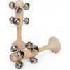 Bigjigs Toys Rolničky mini prírodné 1ks Bigjigs Toys Rolničky mini prírodné 1ks