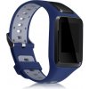 Silikónový remienok pre TomTom Runner 3 / Spark 3 – Duo – modro-šedá Silikónový remienok pre TomTom Runner 3 / Spark 3 – Duo – modro-šedá
