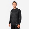 Kipsta Futbalový brankársky dres s chráničmi F500 čierny