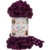 Pletacia priadza Alize PUFFY 111 fialová tmavá Pletacia priadza Alize PUFFY 111 fialová tmavá