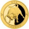 Česká mincovna Zlatý dukát Znamenie zverokruhu s venovaním Býk proof 3,49 g