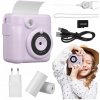 Digitálny instantný fotoaparát fialový set 32GB s tlačou fotografií a 14 rolkami filmu Digitálny instantný fotoaparát fialový set 32GB s tlačou fotografií a 14 rolkami filmu