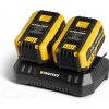 PROTECO 51.99-DUAL-8000 2x akumulátor 8 Ah + nabíječka DUAL 4.0 A PROTECO 51.99-DUAL-8000 2x akumulátor 8 Ah + nabíječka DUAL 4.0 A