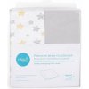 CEBA Poťah na prebaľovaciu podložku 50x70-80 cm 2 ks Light Grey+Yellow Stars W-829-261-605 CEBA Poťah na prebaľovaciu podložku 50x70-80 cm 2 ks Light Grey+Yellow Stars W-829-261-605