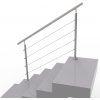 Andelkovo Nerezové lankové zábradlie na schody, 1500x900mm Andelkovo Nerezové lankové zábradlie na schody, 1500x900mm