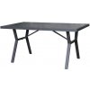 ROJAPLAST Záhradný stôl, hliníkový SIBIU, 140 × 80 cm ROJAPLAST Záhradný stôl, hliníkový SIBIU, 140 × 80 cm
