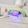 UV lampa na nechty na hybridy gély vytvrdzovanie zelená mostík USB manikúra UV lampa na nechty na hybridy gély vytvrdzovanie zelená mostík USB manikúra