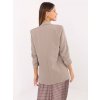 Rue Paris Blazer-IT-MA-FL2766.07P-dark beige Rue Paris Blazer-IT-MA-FL2766.07P-dark beige
