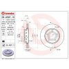 BREMBO Brzdový kotúč vetraný Ø256mm 09.A597.11