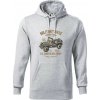 American Army Jeep - Mikina pánska Cape s kapucňou - 2XL ( Svetlosivý melír ) American Army Jeep - Mikina pánska Cape s kapucňou - 2XL ( Svetlosivý melír )