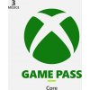 Microsoft Xbox Game Pass Core členstvo 3 mesiace Microsoft Xbox Game Pass Core členstvo 3 mesiace