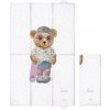 Ceba Baby Cestovná podložka Fluffy Puffy Lea 50 x 80