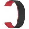 eses Silikónový magnetický remienok - čierno-červený, 20 mm eses Silikónový magnetický remienok - čierno-červený, 20 mm