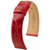 Kožený remienok Hirsch Genuine Croco 01808120-7, červený, krokodília koža, Quick Release 19 mm Kožený remienok Hirsch Genuine Croco 01808120-7, červený, krokodília koža, Quick Release 19 mm