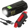 Verk 08355 Sada LED osvetlenia na bicykel, USB 2 ks Verk 08355 Sada LED osvetlenia na bicykel, USB 2 ks