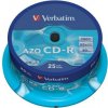 Verbatim CD-R 700MB 52x, 25ks Verbatim CD-R 700MB 52x, 25ks