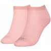 CALVIN KLEIN - 2PACK Shiny logo pink color členkové ponožky - limitovaná edícia -35-38 CALVIN KLEIN - 2PACK Shiny logo pink color členkové ponožky - limitovaná edícia -35-38