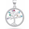 Brilio Silver strieborný prívesok Strom života PT114W