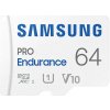 Samsung PRO Endurance/micro SDXC/64GB/UHS-I U1 / Class 10/+ Adaptér MB-MJ64KA/EU Samsung PRO Endurance/micro SDXC/64GB/UHS-I U1 / Class 10/+ Adaptér MB-MJ64KA/EU