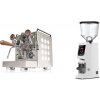 Rocket Espresso Appartamento, white, walnut + Eureka Atom W 65, white Rocket Espresso Appartamento, white, walnut + Eureka Atom W 65, white