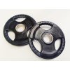 S-SPORT Pogumovaný záťažový kotúč, 51 mm - 2x5 kg S-SPORT Pogumovaný záťažový kotúč, 51 mm - 2x5 kg