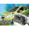 Deflektory na Chevrolet Spark M300 hatchback, 5-dverová, r.v.: 2010 - Deflektory na Chevrolet Spark M300 hatchback, 5-dverová, r.v.: 2010 -