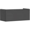 Hansgrohe Xelu Q Umývadlová skrinka, 50x118x55 cm, 1 zásuvka, matná sivá/matná čierna 54063670-HG Hansgrohe Xelu Q Umývadlová skrinka, 50x118x55 cm, 1 zásuvka, matná sivá/matná čierna 54063670-HG