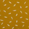 Strima Cotton/EA Jersey - Feathers, Ochre Strima Cotton/EA Jersey - Feathers, Ochre
