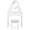 Toaletný drevený stolík Glamour s LED osvetlením SH-01W Toaletný drevený stolík Glamour s LED osvetlením SH-01W