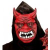 Maska diabol s kapucňou (čert) Maska diabol s kapucňou (čert)
