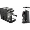 Stone Espresso Plus + Eureka Atom W 65 Casa, black Stone Espresso Plus + Eureka Atom W 65 Casa, black